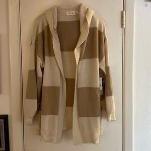RD Style Women’s Hooded Sweater XL NWT